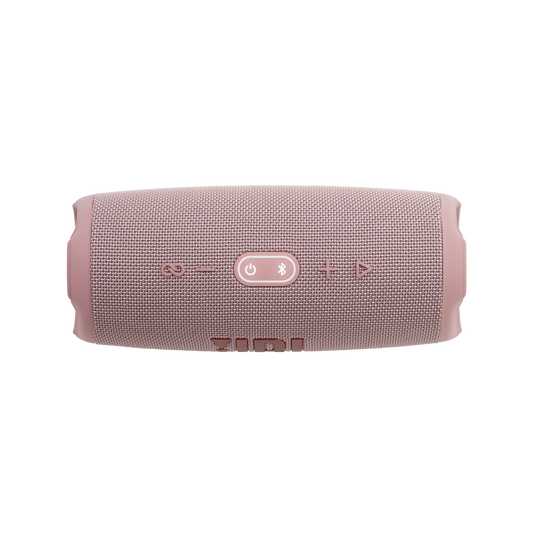 JBL Charge 5 - Pink - Portable Waterproof Speaker with Powerbank - Top