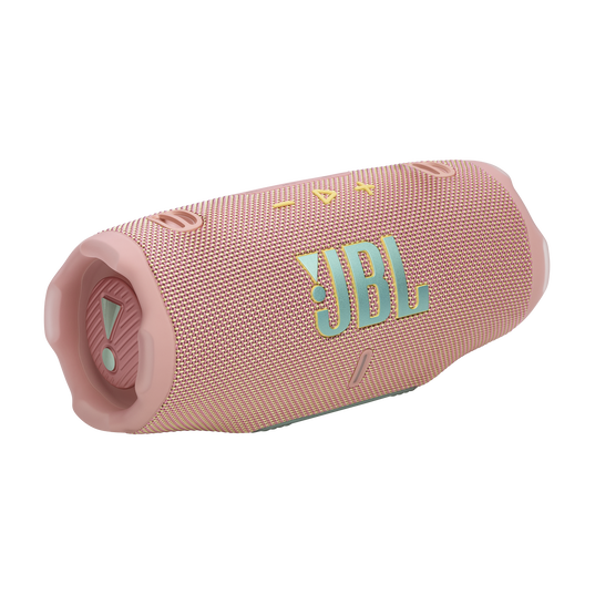 JBL Charge 6 - Pink - Portable waterproof and drop-proof Bluetooth speaker - Hero