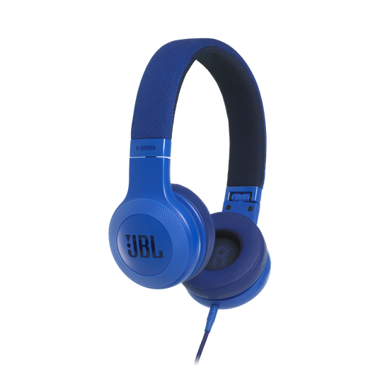 E35 - Blue - On-ear headphones - Hero