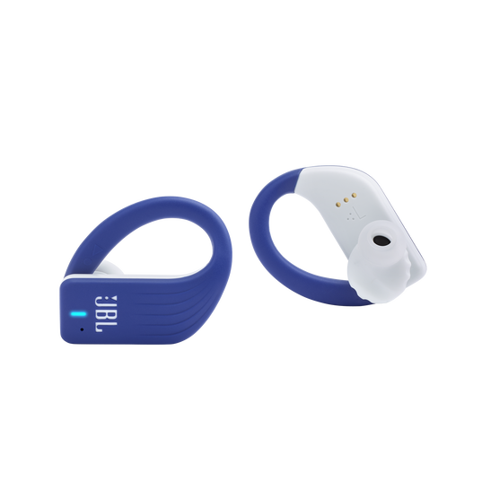 JBL Endurance PEAK - Blue - Waterproof True Wireless In-Ear Sport Headphones - Detailshot 1