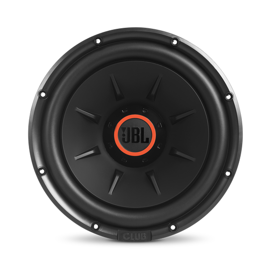 Club 1224 - Black - 10" (250mm) and 12" (300mm) car audio subwoofers - Front