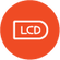 大尺寸 LCD 螢幕讓您一目瞭然