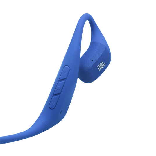 JBL Endurance Pace - Blue - Open-Ear Sport Headphones - Back