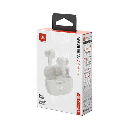 JBL Wave Beam - White - True wireless earbuds - Detailshot 15