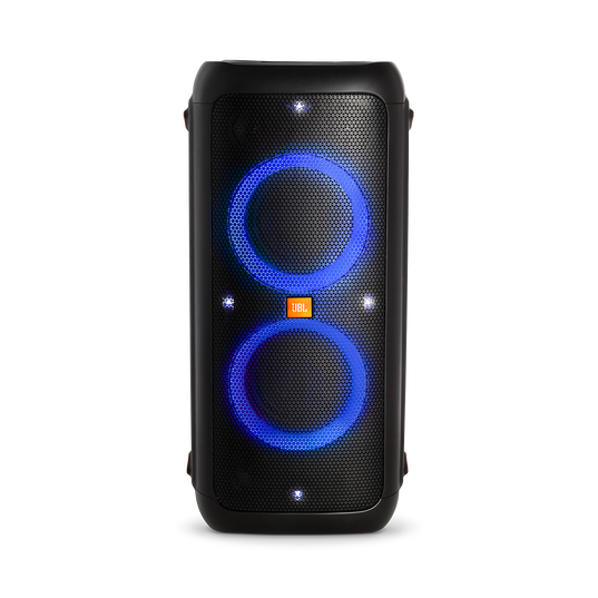 JBL PartyBox 300 - Black - Battery-powered portable Bluetooth party speaker with light effects - Detailshot 1