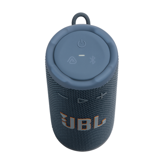 JBL Grip - Blue - Compact Bluetooth speaker with bold JBL Pro Sound and ambient light - Top