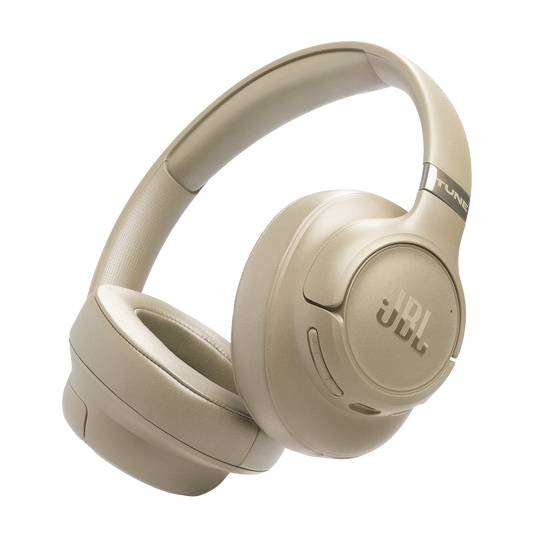 JBL Tune 780NC - Beige - Wireless over-ear Noise Cancelling headphones - Hero