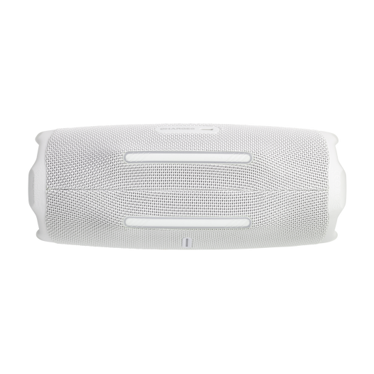 JBL Charge 6 - White - Portable waterproof and drop-proof Bluetooth speaker - Bottom