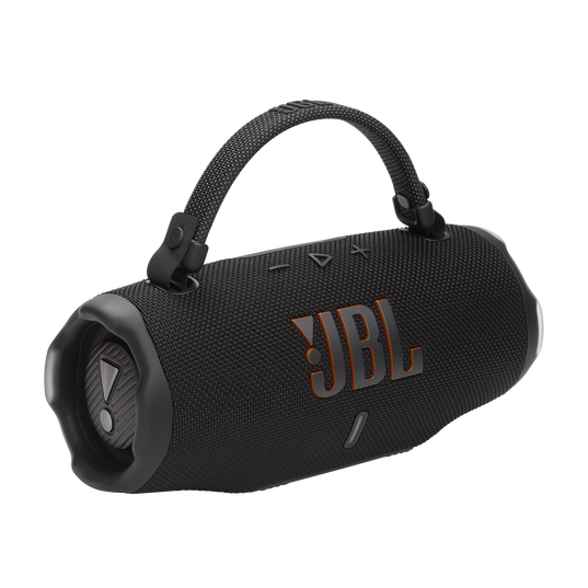 JBL Charge 6 - Black - Portable waterproof and drop-proof Bluetooth speaker - Detailshot 1