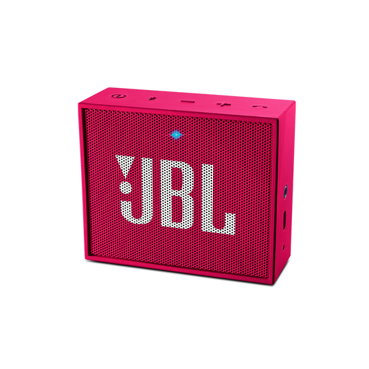 JBL Go - Pink - Full-featured, great-sounding, great-value portable speaker - Hero