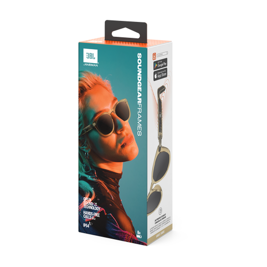 JBL Soundgear Frames Round - Amber - Audio Glasses - Detailshot 15