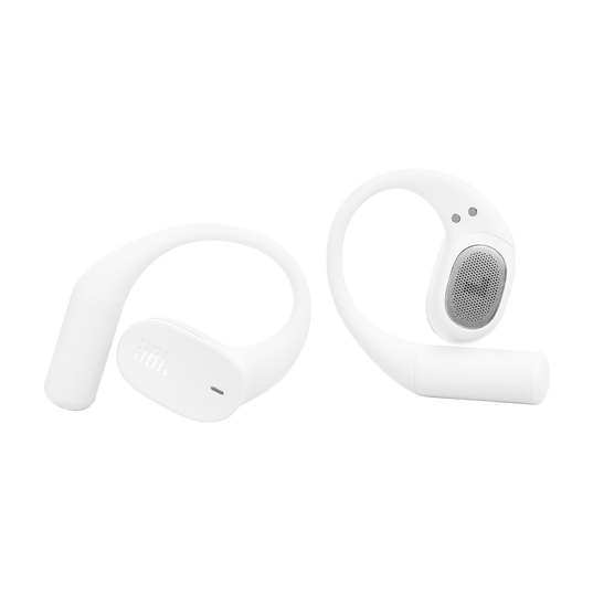 JBL Sense Lite - White - True Wireless Open-ear Headphones - Front