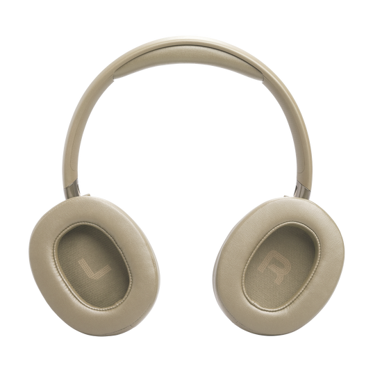 JBL Tune 780NC - Beige - Wireless over-ear Noise Cancelling headphones - Left