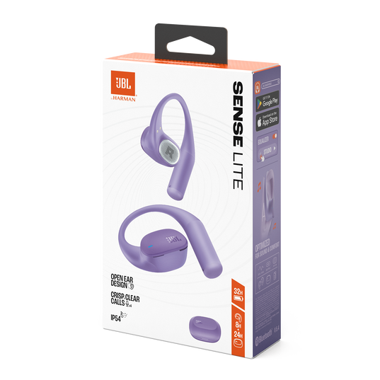 JBL Sense Lite - Purple - True Wireless Open-ear Headphones - Detailshot 15