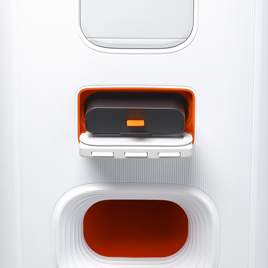 JBL PartyBox Stage 320 - White - Portable party speaker with wheels - Detailshot 3