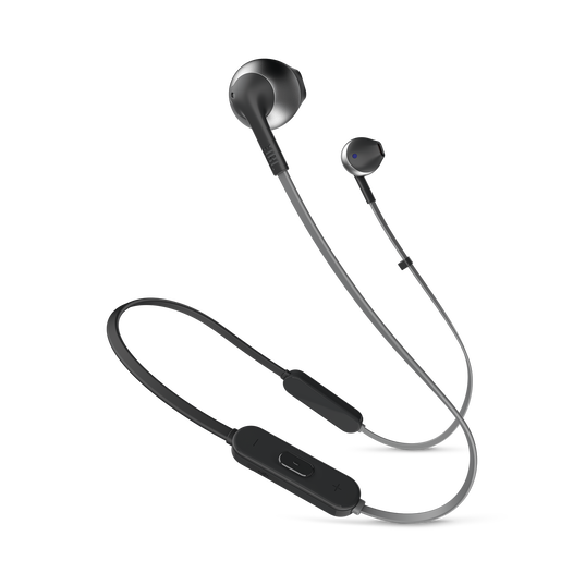 JBL Tune 205BT - Black - Wireless Earbud headphones - Hero