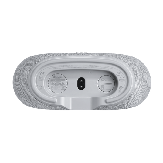 JBL Horizon 3 with FM - Grey - Bluetooth&reg; clock radio speaker with FM - Bottom
