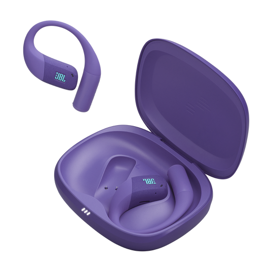 JBL Endurance Zone - Purple - True Wireless open-ear sport headphones - Detailshot 2