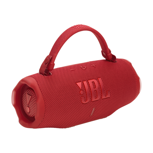 JBL Charge 6 - Red - Portable waterproof and drop-proof Bluetooth speaker - Detailshot 1