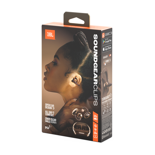 JBL Soundgear Clips - Copper - True wireless open-ear headphones - Detailshot 15