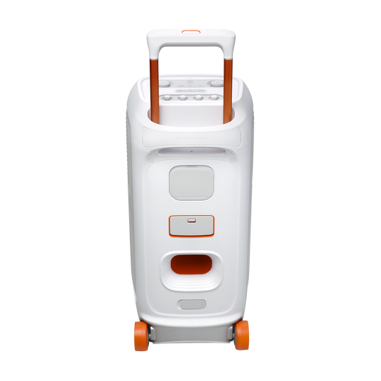 JBL PartyBox Stage 320 - White - Portable party speaker with wheels - Detailshot 8