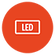 大型整合式 LCD 彩色螢幕