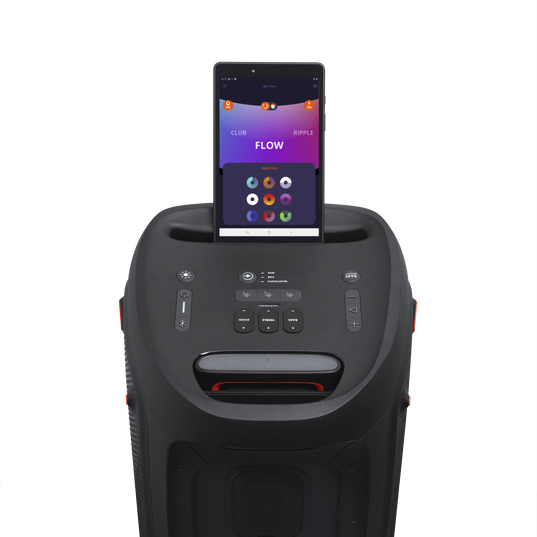 JBL Partybox 310 - Black - Portable party speaker with dazzling lights and powerful JBL Pro Sound - Detailshot 2