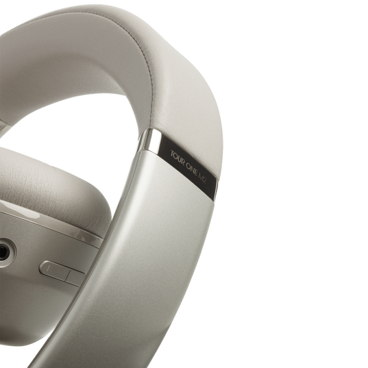 JBL Tour One M2 - Champagne - Wireless over-ear Noise Cancelling headphones - Detailshot 8