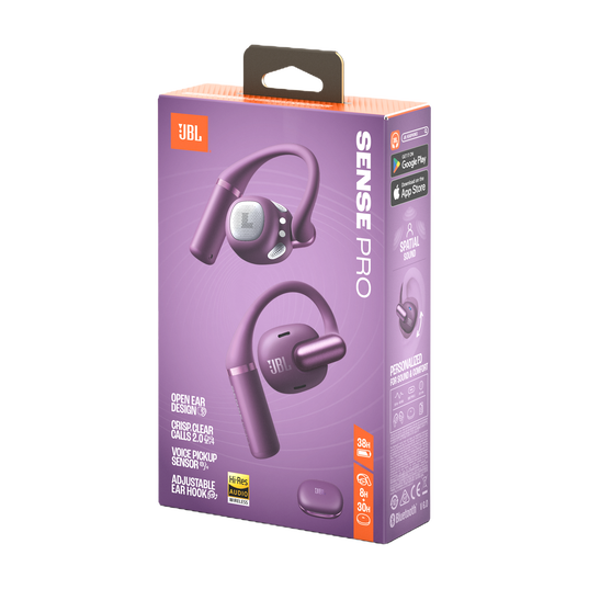 JBL Sense Pro - Purple - True wireless open-ear headphones - Detailshot 15