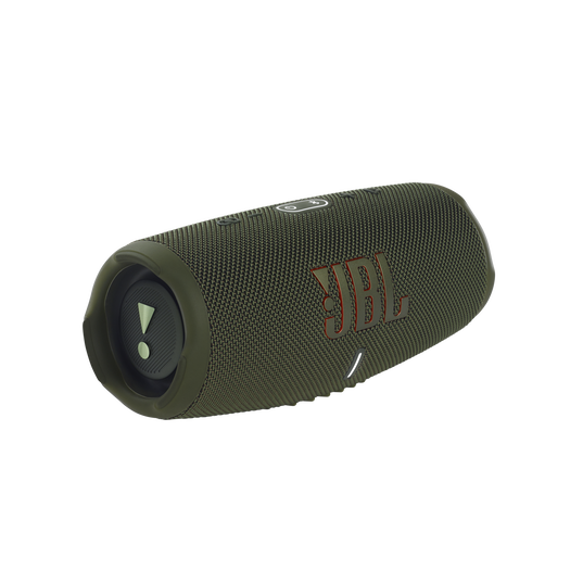 JBL Charge 5 - Forest Green - Portable Waterproof Speaker with Powerbank - Hero