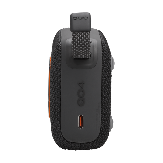 JBL Go 4 Duo - Black - Ultra-Portable Bluetooth Speakers with AirTouch - Left