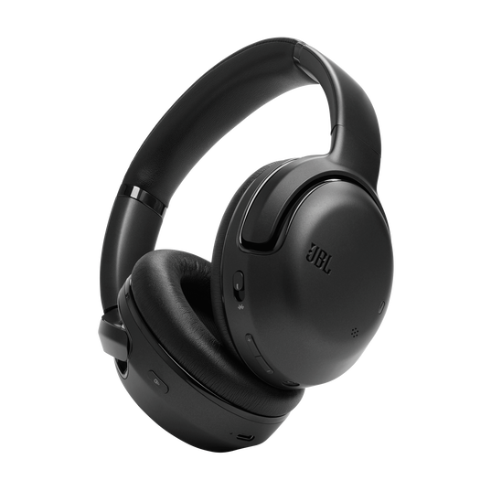 JBL Tour One M2 - Black - Wireless over-ear Noise Cancelling headphones - Hero