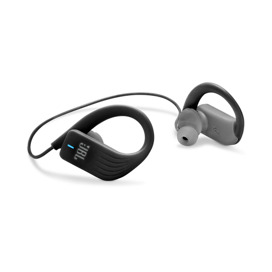 JBL Endurance SPRINT - Black - Waterproof Wireless In-Ear Sport Headphones - Detailshot 1
