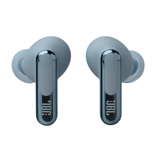 JBL Live Beam 3 - Blue - True wireless noise-cancelling closed-stick earbuds - Left