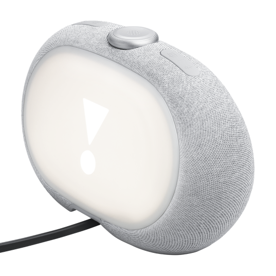 JBL Horizon 3 with FM - Grey - Bluetooth&reg; clock radio speaker with FM - Back