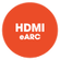 HDMI eARC 搭載 4K Dolby Vision Passthrough