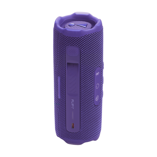 JBL Flip 7 - Purple - Portable waterproof and drop-proof  speaker - Back