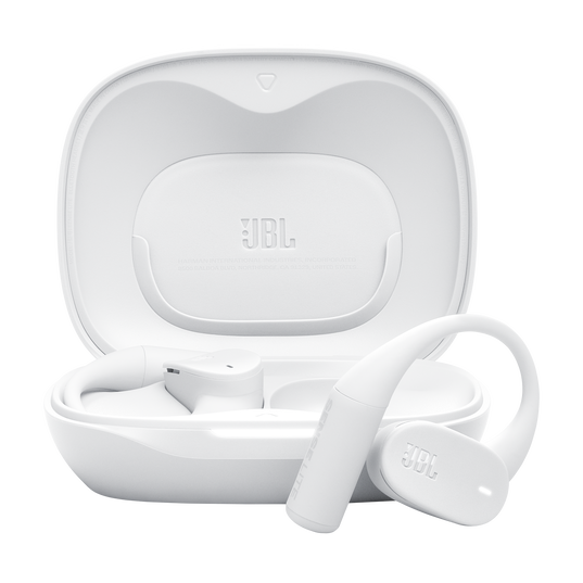 JBL Sense Lite - White - True Wireless Open-ear Headphones - Hero