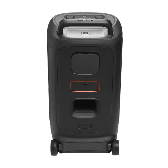 JBL PartyBox 520 - Black - Portable battery-powered party speaker with powerful and loud sound - Back