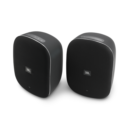 JBL CONTROL XSTREAM - Black - WIRELESS STEREO SPEAKERS WITH CHROMECAST BUILT-IN - Hero