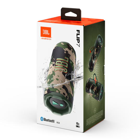 JBL Flip 7 - Squad - Portable waterproof and drop-proof  speaker - Detailshot 9