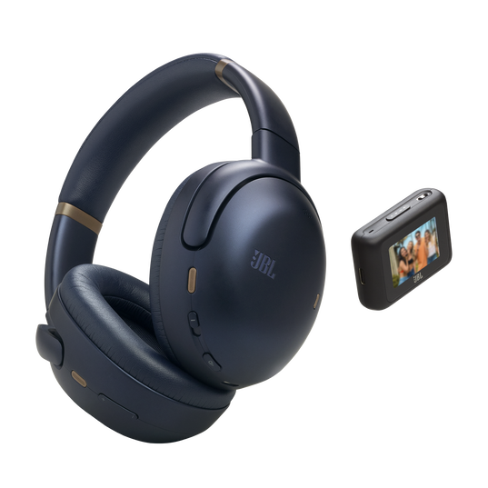 JBL Tour One M3 Smart Tx - Blue - Wireless over-ear Noise Cancelling headphones with JBL Smart Tx - Hero