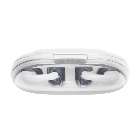 JBL Soundgear Clips - White - True wireless open-ear headphones - Top