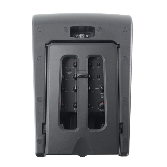 JBL IRX ONE - Black - All-in-One Column PA with Built-In Mixer and Bluetooth Streaming - Top
