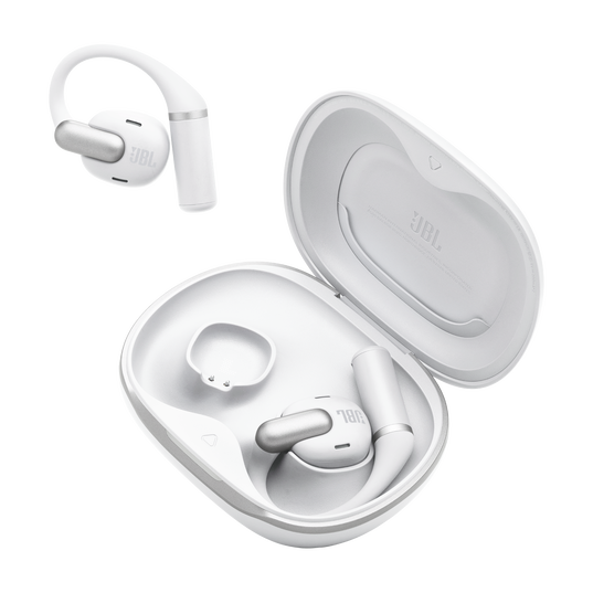 JBL Sense Pro - White - True wireless open-ear headphones - Detailshot 3