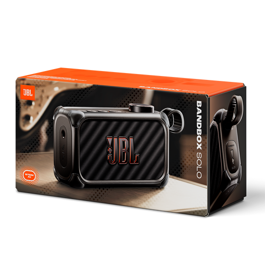 JBL BandBox Solo - Black - Compact AI-powered practice amp and speaker - Detailshot 2