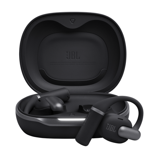 JBL Sense Pro - Black - True wireless open-ear headphones - Hero