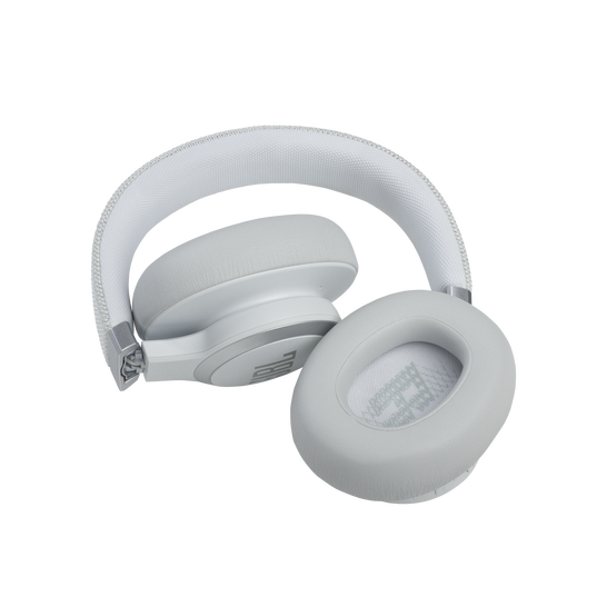 JBL Live 660NC - White - Wireless over-ear NC headphones - Detailshot 5