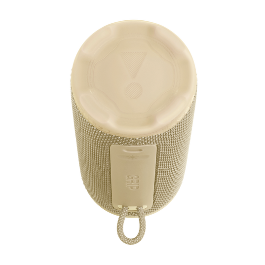 JBL Grip - Yellow - Compact Bluetooth speaker with bold JBL Pro Sound and ambient light - Bottom
