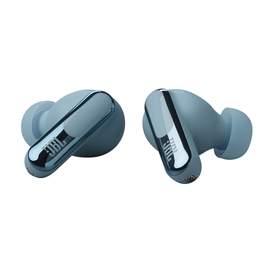 JBL Live Beam 3 - Blue - True wireless noise-cancelling closed-stick earbuds - Detailshot 1